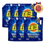 테크 클린앤리프레쉬 리필 1.8L 일반 x 6개 : 컴퓨존