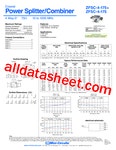 ZFSC-4-175 Datasheet(PDF) - Mini-Circuits