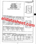 54LS00FM Datasheet(PDF) - List of Unclassifed Manufacturers