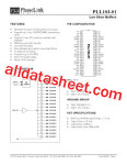 PLL103-01 Datasheet(PDF) - PhaseLink Corporation