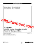 SAA7345 Datasheet(PDF) - NXP Semiconductors