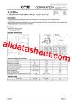 G2305A Datasheet(PDF) - GTM CORPORATION