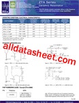 ZTA-13.00MT 데이터시트(PDF) - ECS, Inc.