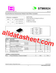STM6924 Datasheet(PDF) - SamHop Microelectronics Corp.