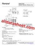 2143 Datasheet(PDF) - Pomona Electronics
