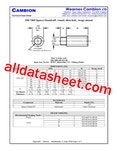 350-7405 Datasheet(PDF) - CAMBION Electronic Components