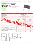 TS02B Datasheet(PDF) - Suntan Capacitors