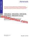H8S36 Datasheet(PDF) - Renesas Technology Corp