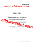 WMS7170 Datasheet(PDF) - Winbond