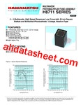 H8711 Datasheet(PDF) - Hamamatsu Corporation
