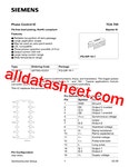TCA785 데이터시트(PDF) - Siemens Semiconductor Group