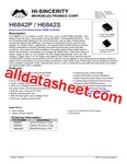 H6842 Datasheet(PDF) - Hi-Sincerity Mocroelectronics