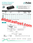 H1062NL Datasheet(PDF) - Pulse A Technitrol Company