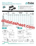 H2017NL Datasheet(PDF) - Pulse A Technitrol Company