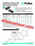 H1093 Datasheet(PDF) - Pulse A Technitrol Company