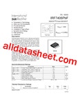 IRF7406TRPBF Datasheet(PDF) - International Rectifier