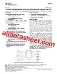 THS7376 데이터시트(PDF) - Texas Instruments