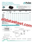 H2019FNL Datasheet(PDF) - Pulse A Technitrol Company