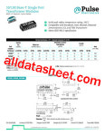 H1012NL Datasheet(PDF) - Pulse A Technitrol Company