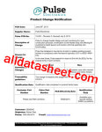 E2467NL Datasheet(PDF) - Pulse A Technitrol Company