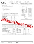 KTA1277 데이터시트(PDF) - KEC(Korea Electronics)