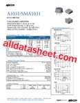 A1031 Datasheet(PDF) - Tyco Electronics