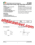 G1402_15 Datasheet(PDF) - Global Mixed-mode Technology Inc