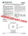 G2022 Datasheet(PDF) - Global Mixed-mode Technology Inc