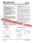 G5172 데이터시트(PDF) - Global Mixed-mode Technology Inc