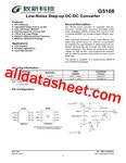 G5108 데이터시트(PDF) - Global Mixed-mode Technology Inc
