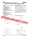 G5001 데이터시트(PDF) - Global Mixed-mode Technology Inc