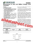 G3403 데이터시트(PDF) - Global Mixed-mode Technology Inc