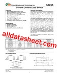 G5255 Datasheet(PDF) - Global Mixed-mode Technology Inc