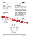 G5517 데이터시트(PDF) - Global Mixed-mode Technology Inc