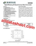 G5382 Datasheet(PDF) - Global Mixed-mode Technology Inc