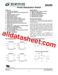 G5250 Datasheet(PDF) - Global Mixed-mode Technology Inc