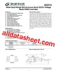 G5212 데이터시트(PDF) - Global Mixed-mode Technology Inc