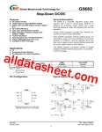 G5682 Datasheet(PDF) - Global Mixed-mode Technology Inc