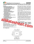G5529 Datasheet(PDF) - Global Mixed-mode Technology Inc