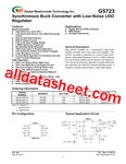 G5723 데이터시트(PDF) - Global Mixed-mode Technology Inc