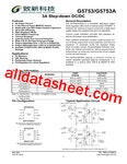 G5753 데이터시트(PDF) - Global Mixed-mode Technology Inc