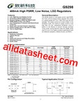 G9298 Datasheet(PDF) - Global Mixed-mode Technology Inc