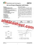 G9731 Datasheet(PDF) - Global Mixed-mode Technology Inc