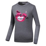 [르꼬끄골프] [60% OFF]여성 GOOD DAY 로고 니트 (G7112LKP03) - 사는 게 즐겁다! 롯데닷컴