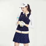 [르꼬끄골프] [40% OFF]여성 스카프 포인트 긴팔티셔츠 (G7122LTL07) - 사는 게 즐겁다! 롯데닷컴