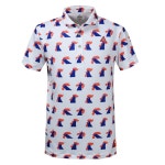 골프쇼핑은 골핑에서 | [르꼬끄골프] [장줄리안 콜라보]남성 장줄리안 올오버패턴 반팔 티셔츠 (G7211MTS61)