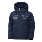 [데상트]남녀공용 스위스스키팀 후드 덕 다운 숏패딩 (S0423SDJO8) [W CONCEPT]