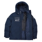 [데상트]남녀공용 스위스스키팀 후드 덕 다운 숏패딩 (S0423SDJO8) [W CONCEPT]