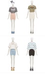 [아이스탁몰 안성-앞트임미니스커트_CFM1SK8590] 꽃피는 아침마을 [A14] [꽃피는 아침마을] 앞트임미니스커트_CFM1SK8590