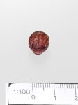 Carnelian bell-shaped stamp seal | Minoan | Middle Minoan III | The Met